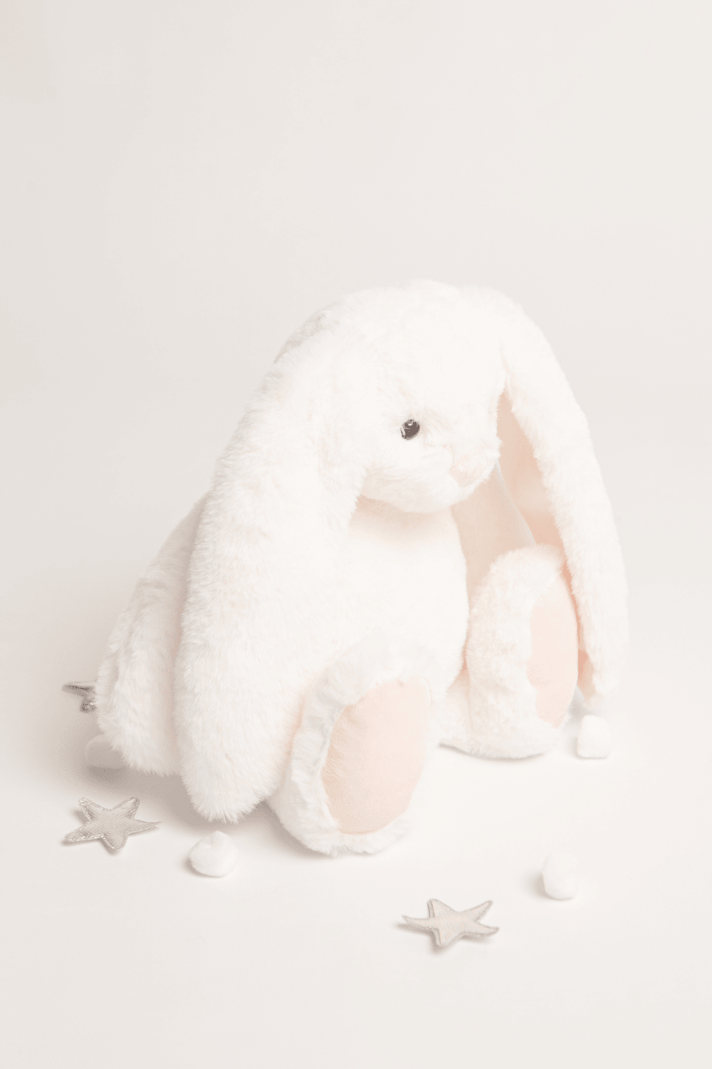 White stuffed discount bunny