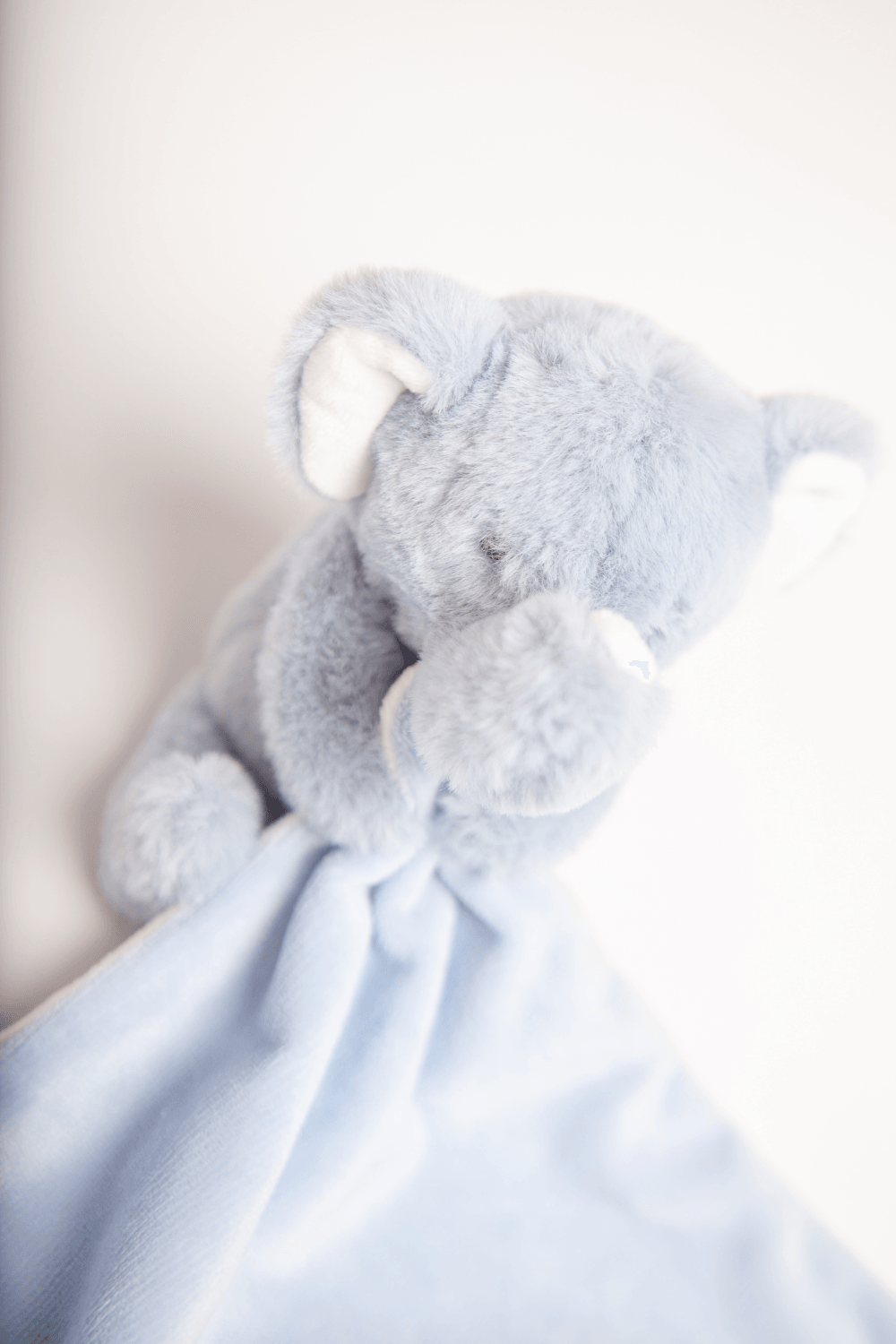 Blue Eddie The Elephant Baby Comforter Babbico
