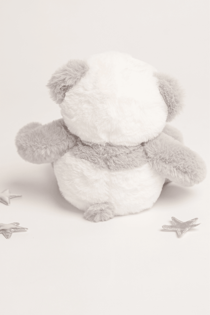 Parker The Panda Grey & White Soft Plush Toy - Babbico