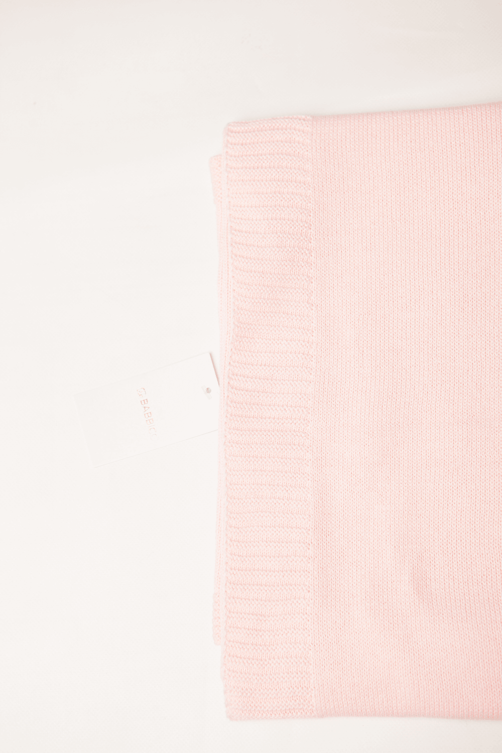 Pink 100 Cotton Jacquard Baby Blanket